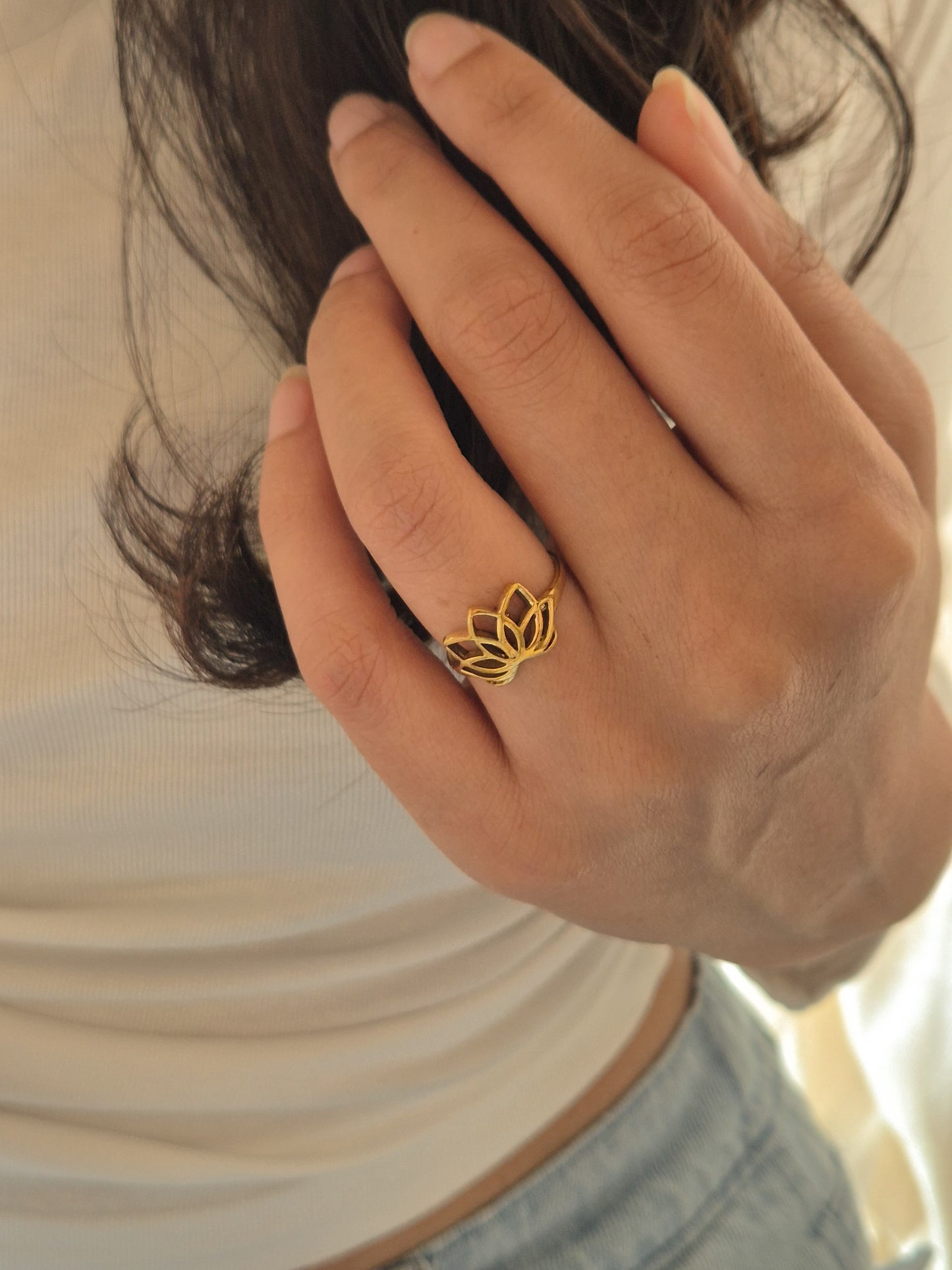 Kamala brass ring