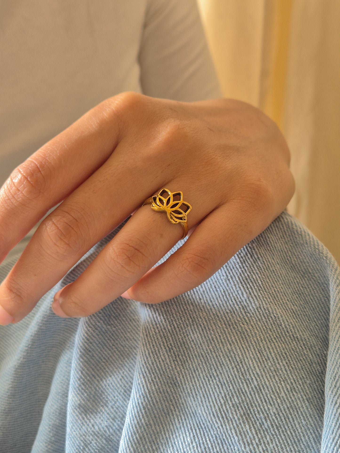 Kamala brass ring